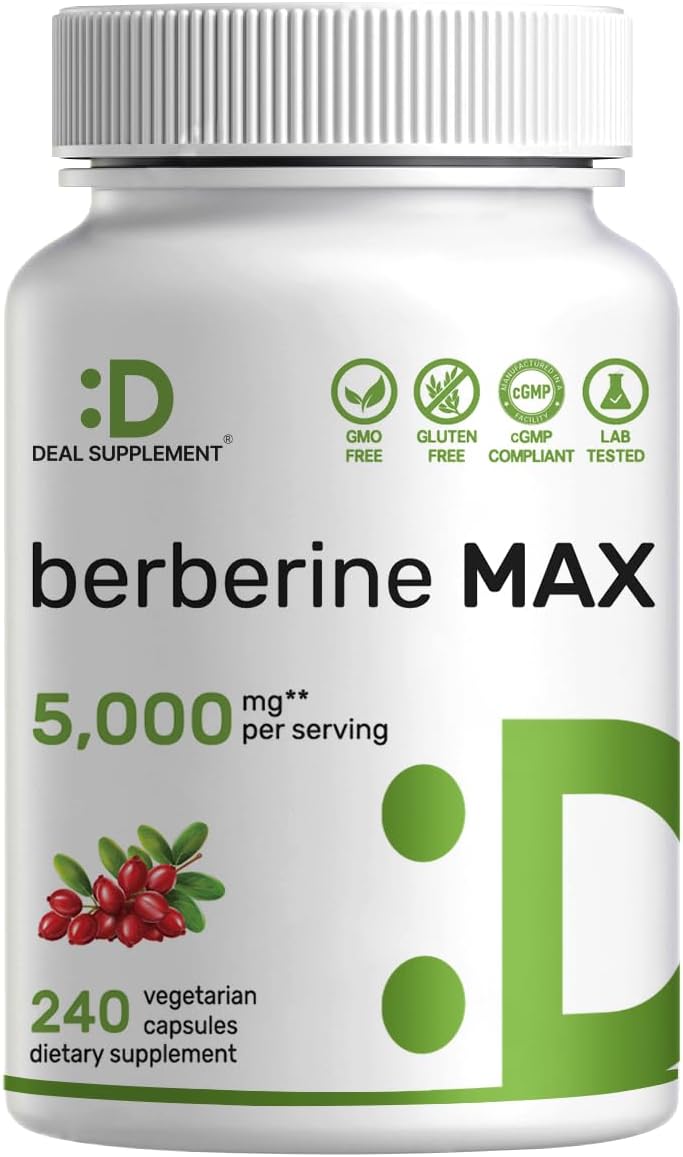 DEAL SUPPLEMENT Berberine Max Supplement...