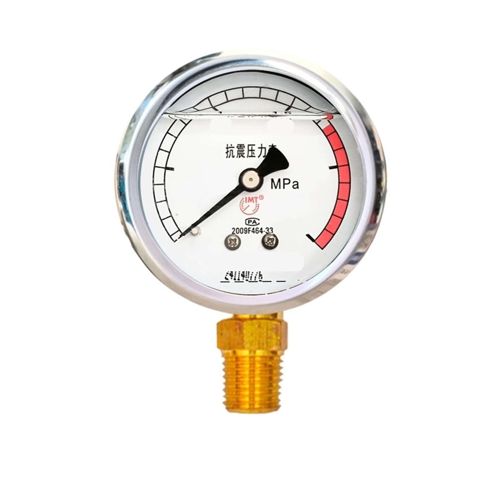 Manomètre sismique YN60 pour stabiliser la mesure de pression de fluide - 2