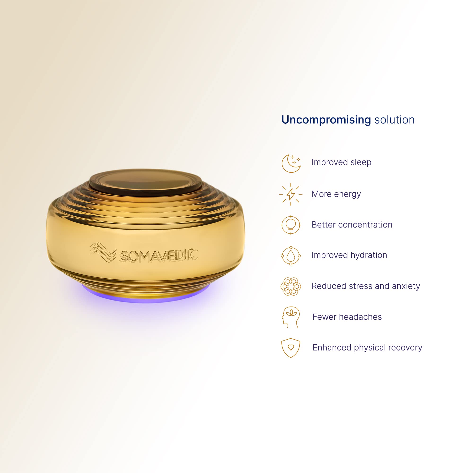 Somavedic Harmonizer Amber - Feel More Harmonized, Increase Energy