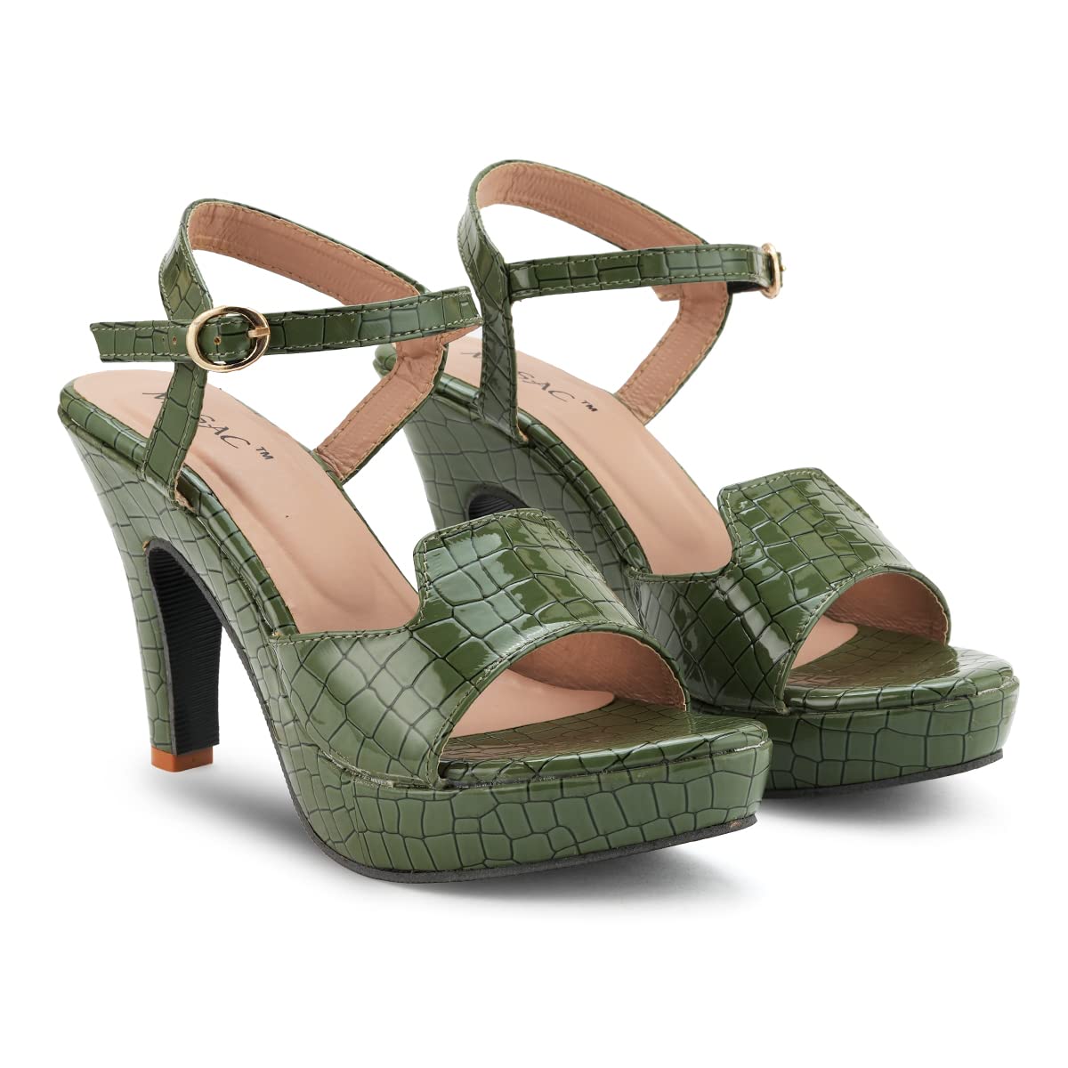Mosac Women Stylish & Trendy Pencil Heel Fashion Sandal (B0BFJS5Z12) Amazon Price History, Amazon Price Tracker