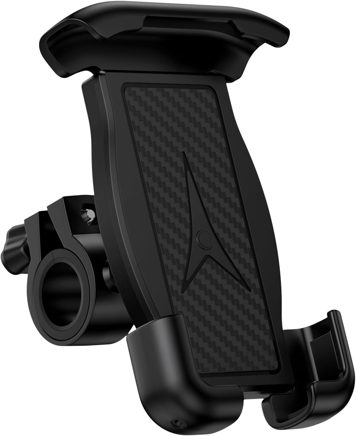 FiveBox 1Pack Bike Phone Holder, Handlebar Cell Phone Mount for Bicycle, Motorcycle, Ebike, Electric Scooter, Road Mountain Bike, Comapatible iPhone, Samsung, Smartphone