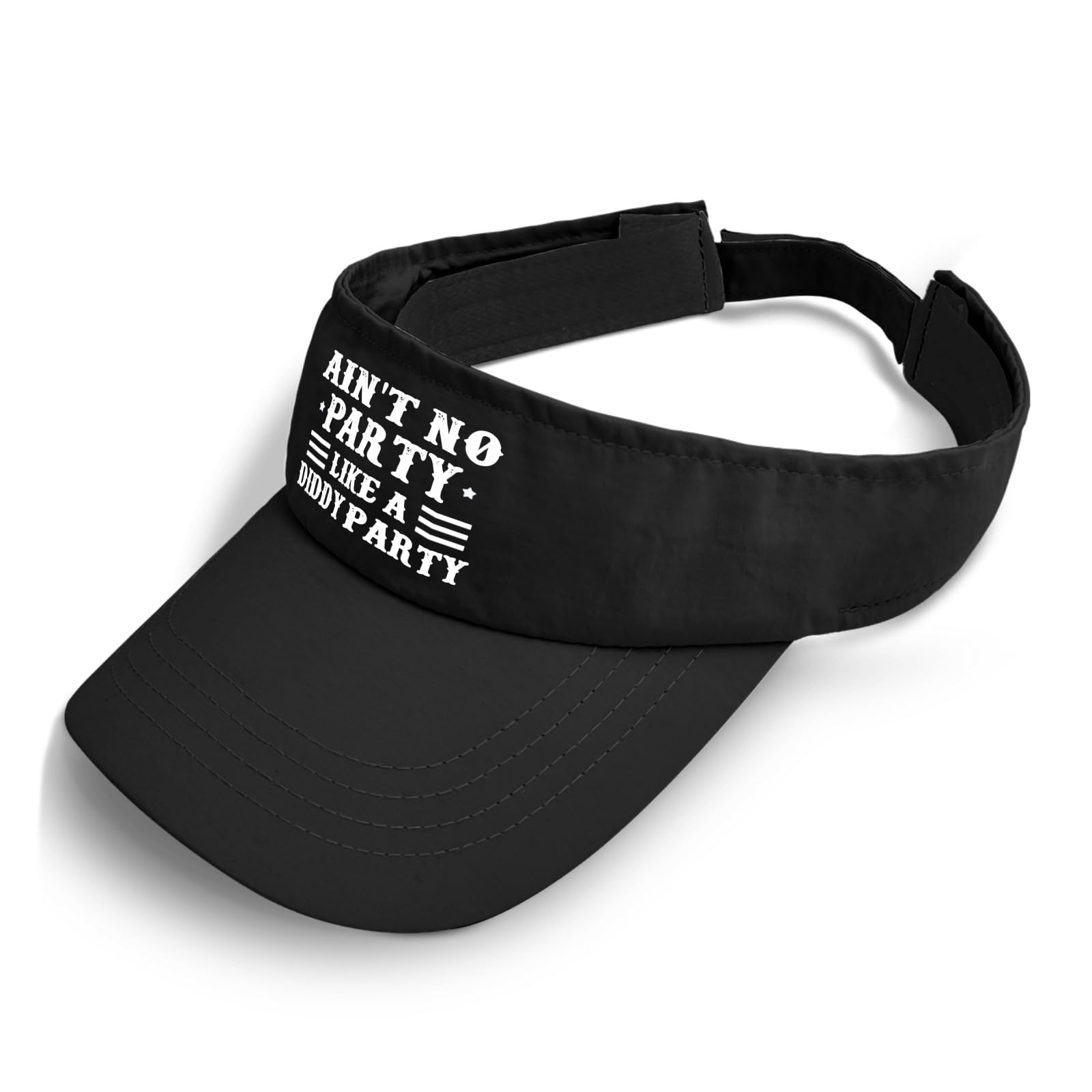 Ain't No Partys Like A Diddy Partys Hats Sun Visor Hat for Women Running Hats Lightweight Sun Visor