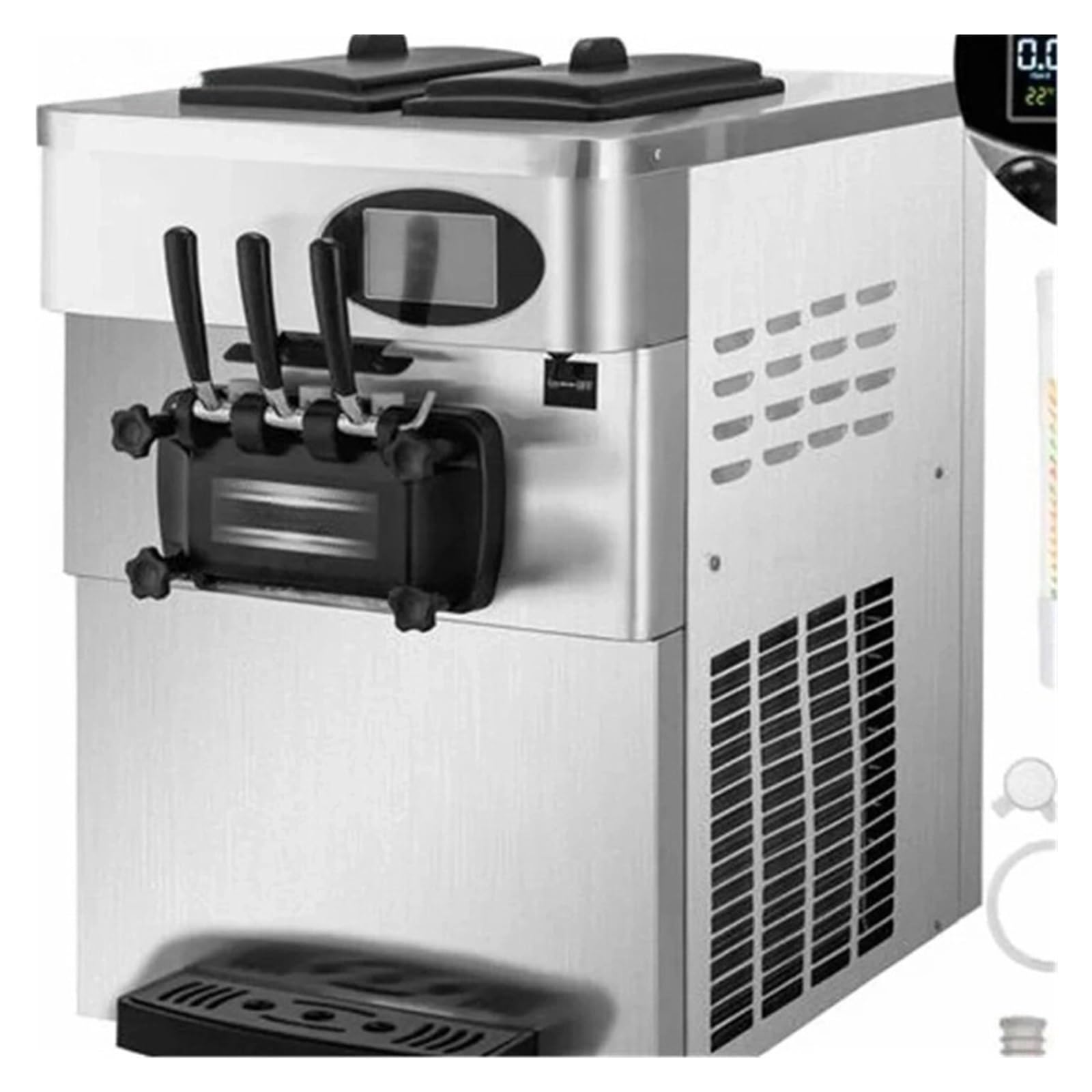 Accessoires 18 pièces, bagues d'étanchéité, Joints, raccords, compatibles avec VEVOR, Machines à Glace Molle