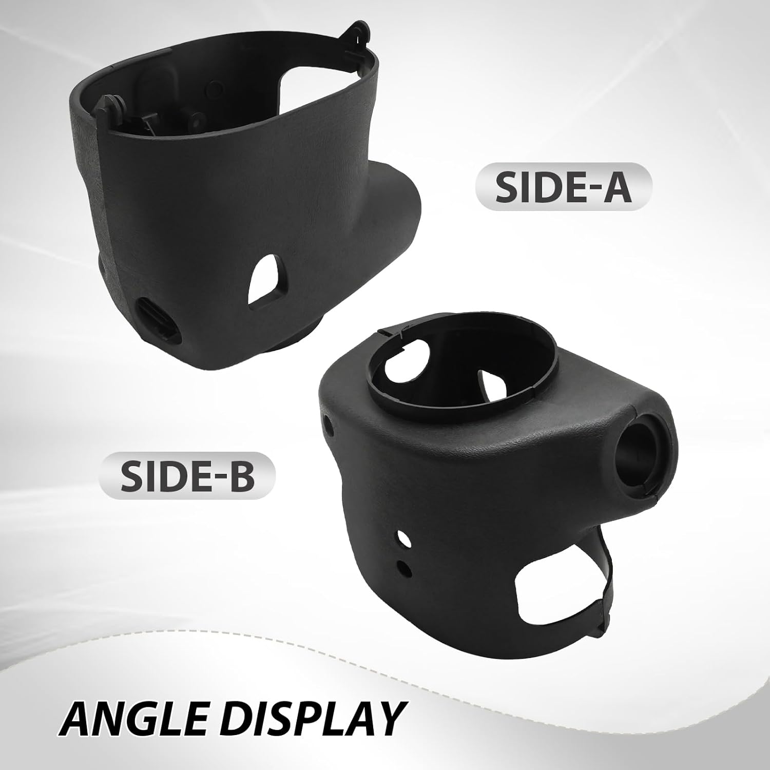 Anxingo 26089140 Steering Column Cover Shroud, Replacement for GMC Yukon 2003-2006, Replacement for GMC Sierra 2003-2007