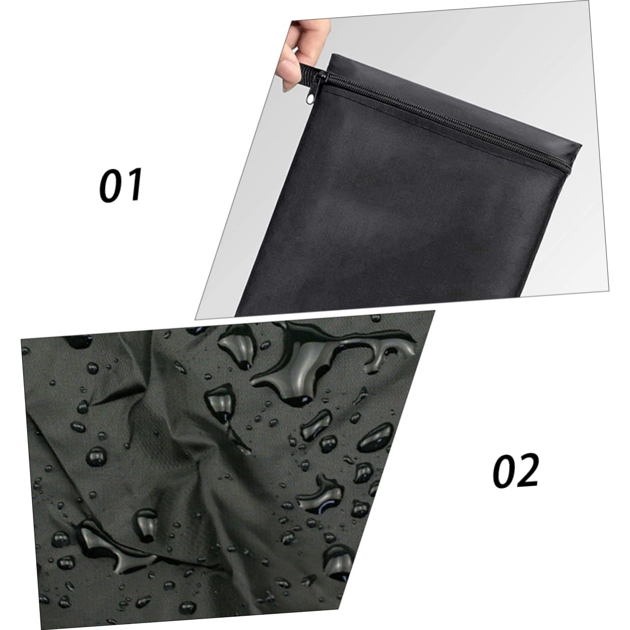 FONDOTIN Ventilated Privacy Cover for Dog Crate Heavy Duty Oxford Fabric Easy Entry Pet-Friendly Weatherproof