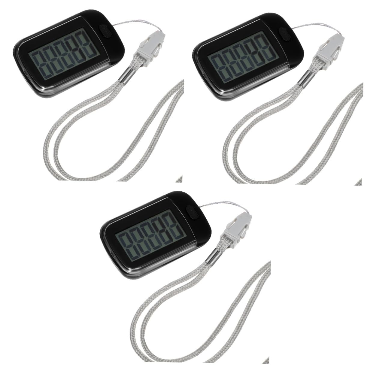 YARNOW pédomètre podomètre pour Marcher Clip sur podomètre podometre podomètre de Poche Montre Sport Montre Course à Pied podomètres pour Les Pas et Les Miles Clip podomètre sur