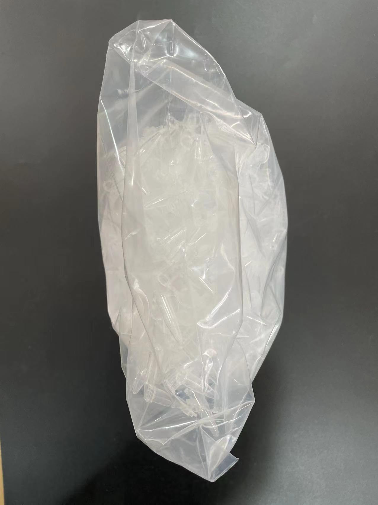 MUHWA Zentrifugenröhrchen aus Kunststoff, mit Schnappverschluss, 0,5 ml, Mikro-Reagenzgläser, klar, konisch, für Labor, 1000 Stück