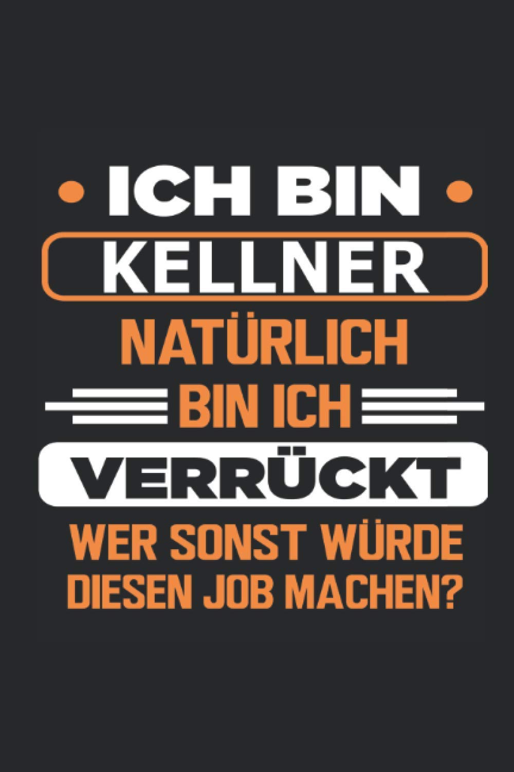 Cadeau humour serveur pour décorer un bar ou noter les anecdotes de la restauration