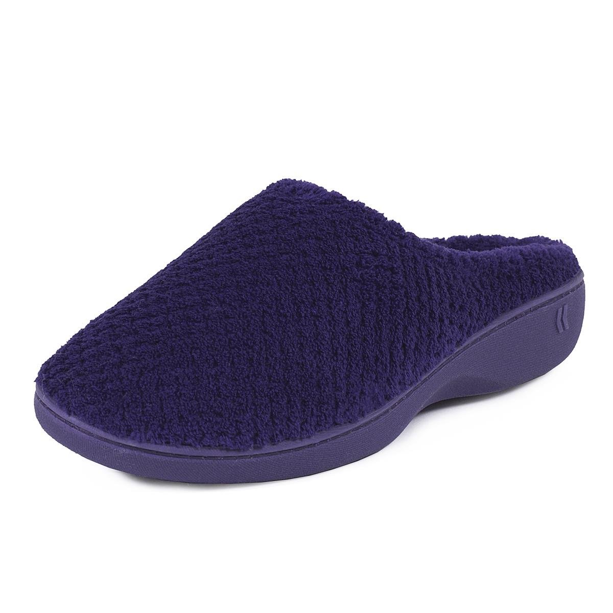 Ladies Popcorn Terry Mule Slipper