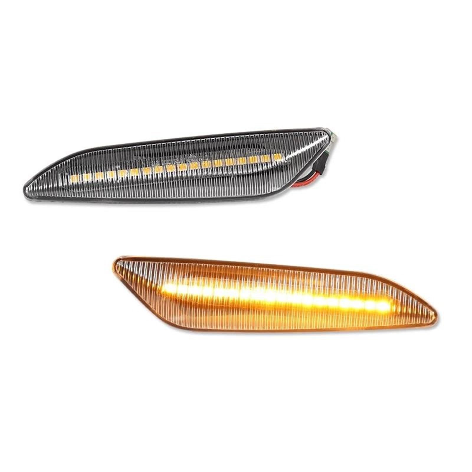 Indicador Espejo Para Fiat Para Egea Para Tipo Luz LED Intermitente Secuencial De Posición Lateral(Clear Lens)