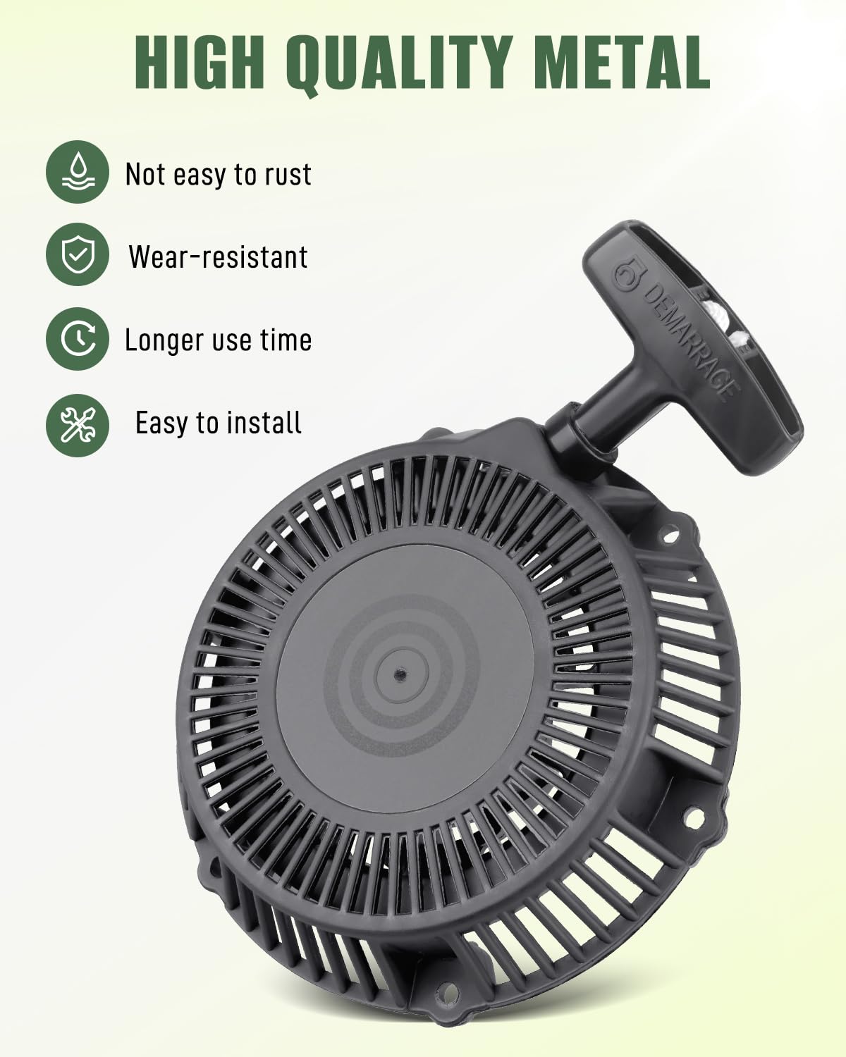 28400-Z07-004 - Arrancador de retroceso para Honda EU2000I EU2000IK1 generador inversor, pieza de generador, pieza de cortacésped