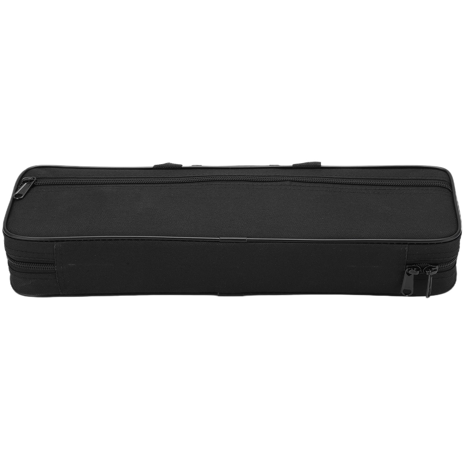 Custodie per Flauto in Tessuto Oxford Borsa Portatile Leggera Resistente All'acqua 16 Fori per Flauto Nero