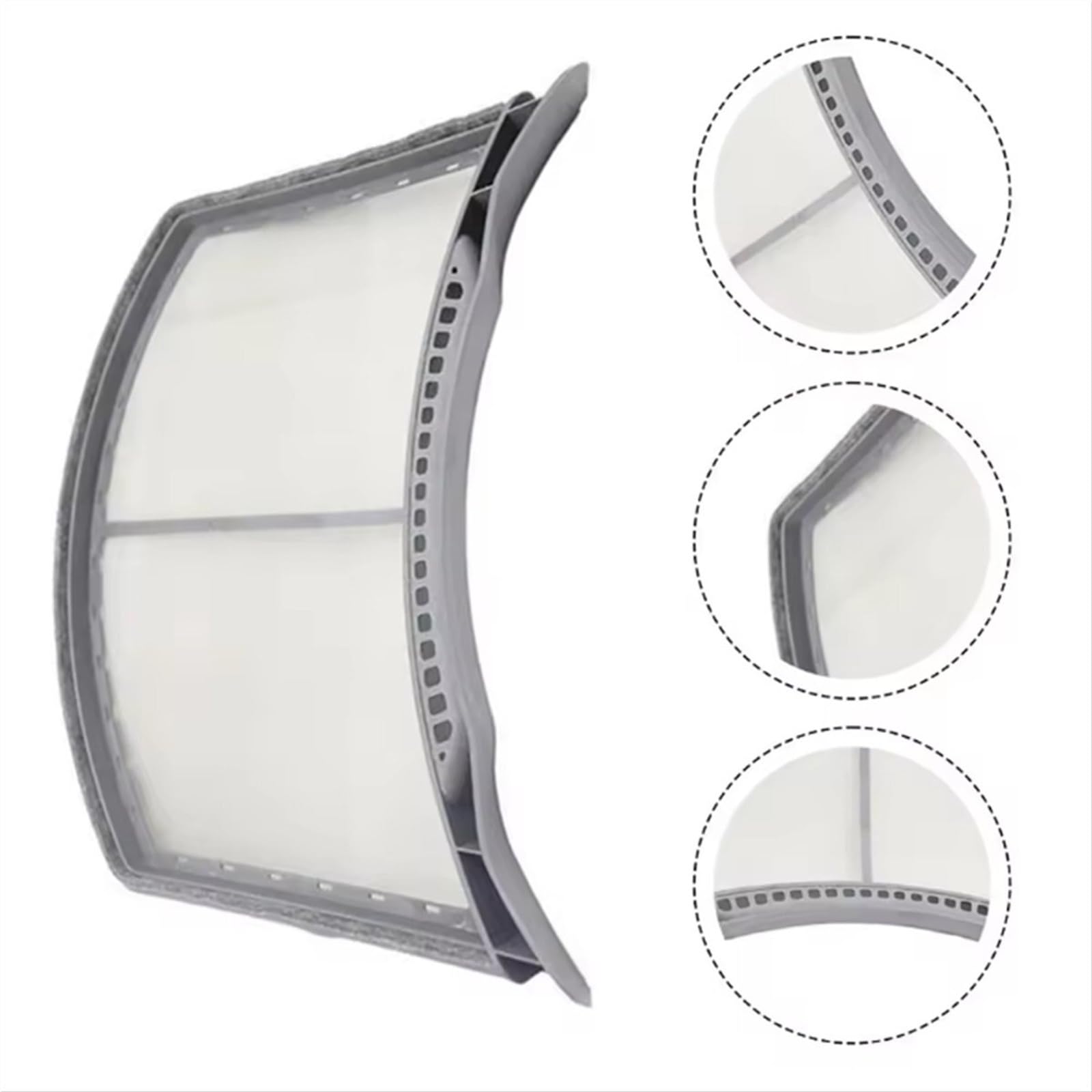 Compatible con filtro de pelusa secadora 137623900.