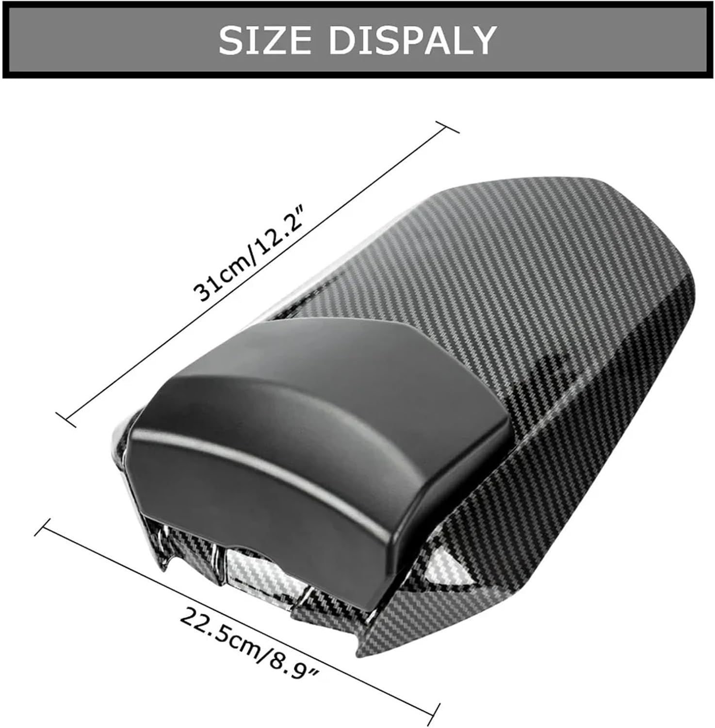 オートバイ後部助手席フェアリングカバーカウルテールセクションヤマハYZF R1 1000 2004-2006に適合(Silver)