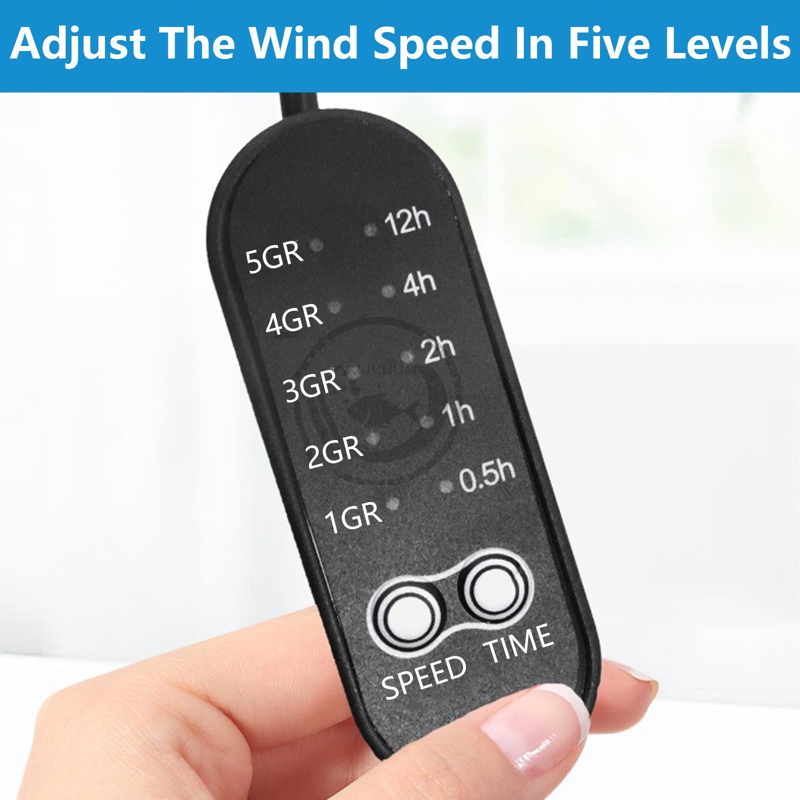 Ventilatore per Acquario, Ventola di Raffreddamento per Acquario Silenzioso Ventilatore a Clip con Timer e velocità Regolabile Raffreddatore d'Acqua per Terrari Salata o Case di (4 Ventola)