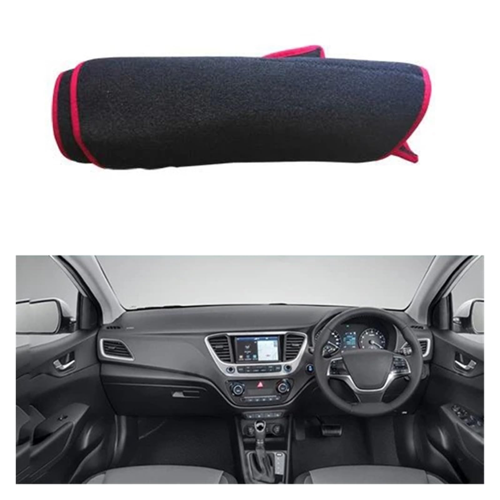 Tapis de tableau de bord premium Hyundai Accent Solaris 2017-2020 - 3