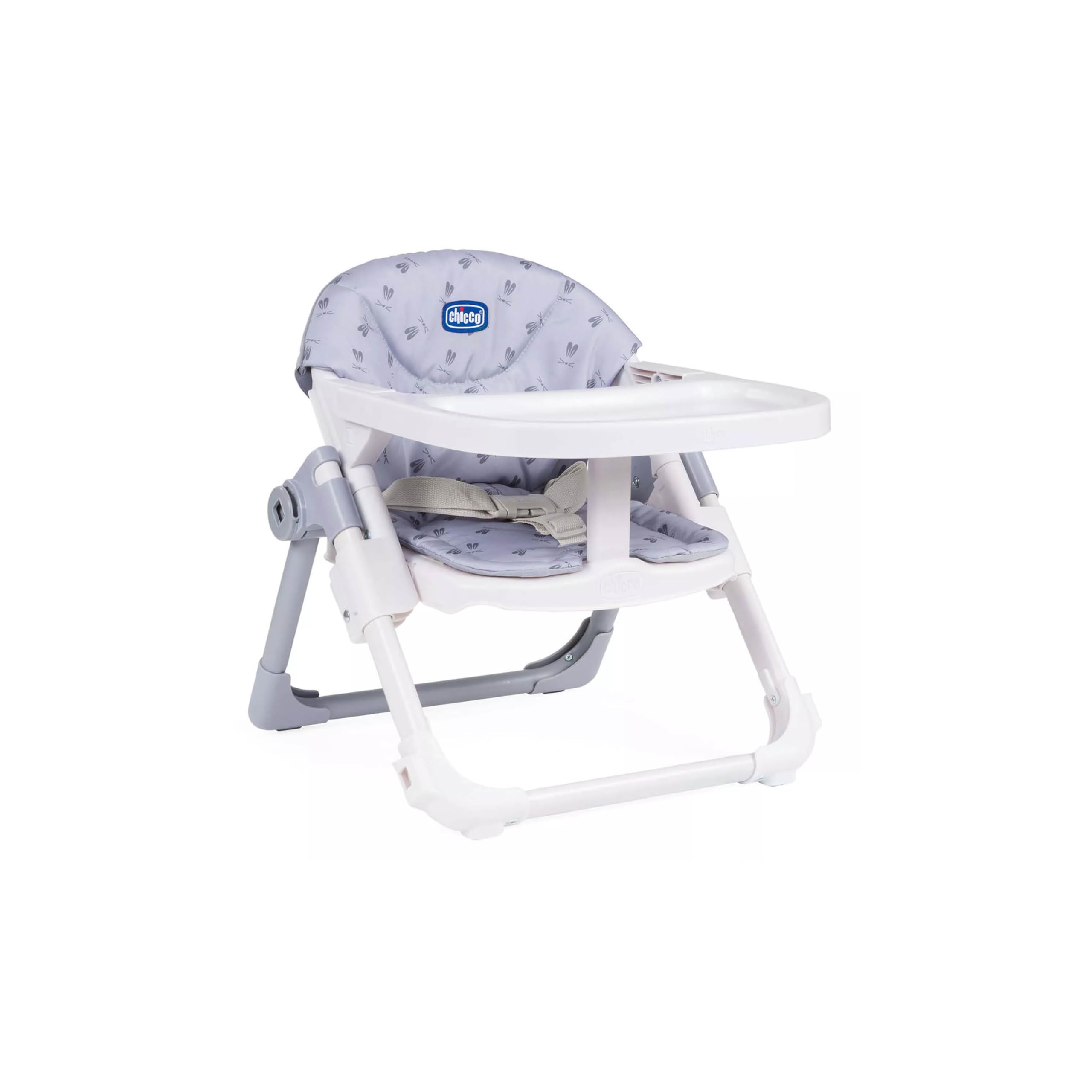 Chicco Chairy Childen's Booster Seat, Bunny | Suitable 6m-3y (15kg), Foldable, Travel Seat with Tray