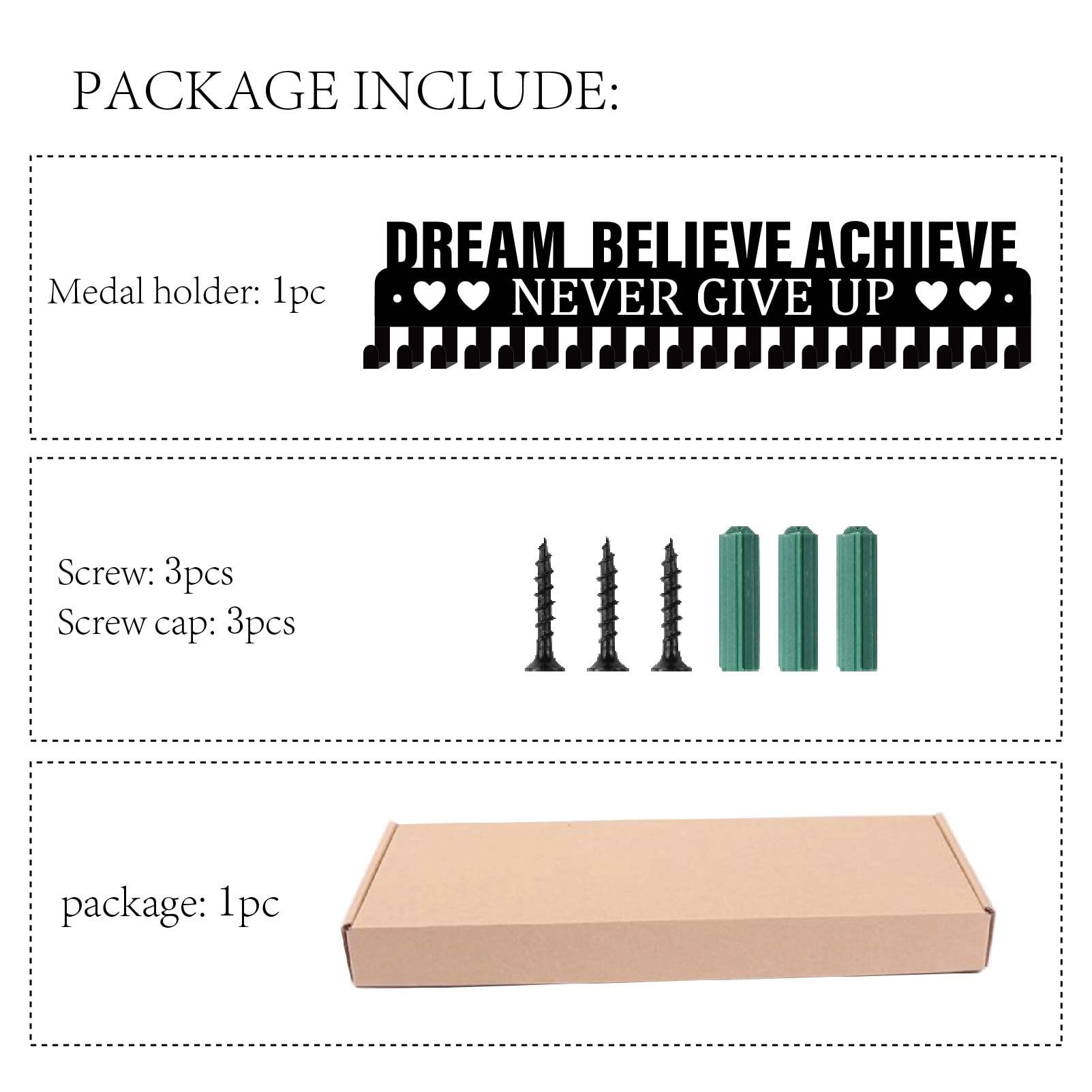 CREATCABIN Kickboxing Medaille- en Trofeehouder Medaillehouder met Plank Sportrek IJzeren Haken Wandmontage Decor Metalen Medaillehangers voor het Ophangen van Meer dan 70 Taekwondo Atleet Medailles CREATCABIN Kickboxing Medaille- en Trofeehouder Medaillehouder met Plank Sportrek IJzeren Haken Wandmontage Decor Metalen Medaillehangers voor het Ophangen van Meer dan 70 Taekwondo Atleet Medailles