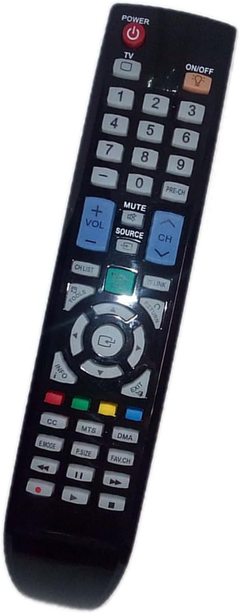 Limited Replaced Remote Control Compatible for Samsung HL72A650C1F LN52A650A1FXZA LN52A750R1F PN50A530S2FXZC LN46B550K1FXZA LN46B630N1FXZC TV Discount 90% Replaced Remote Control Compatible for Samsung HL72A650C1F LN52A650A1FXZA LN52A750R1F PN50A530S2FXZC LN46B550K1FXZA LN46B630N1FXZC TV