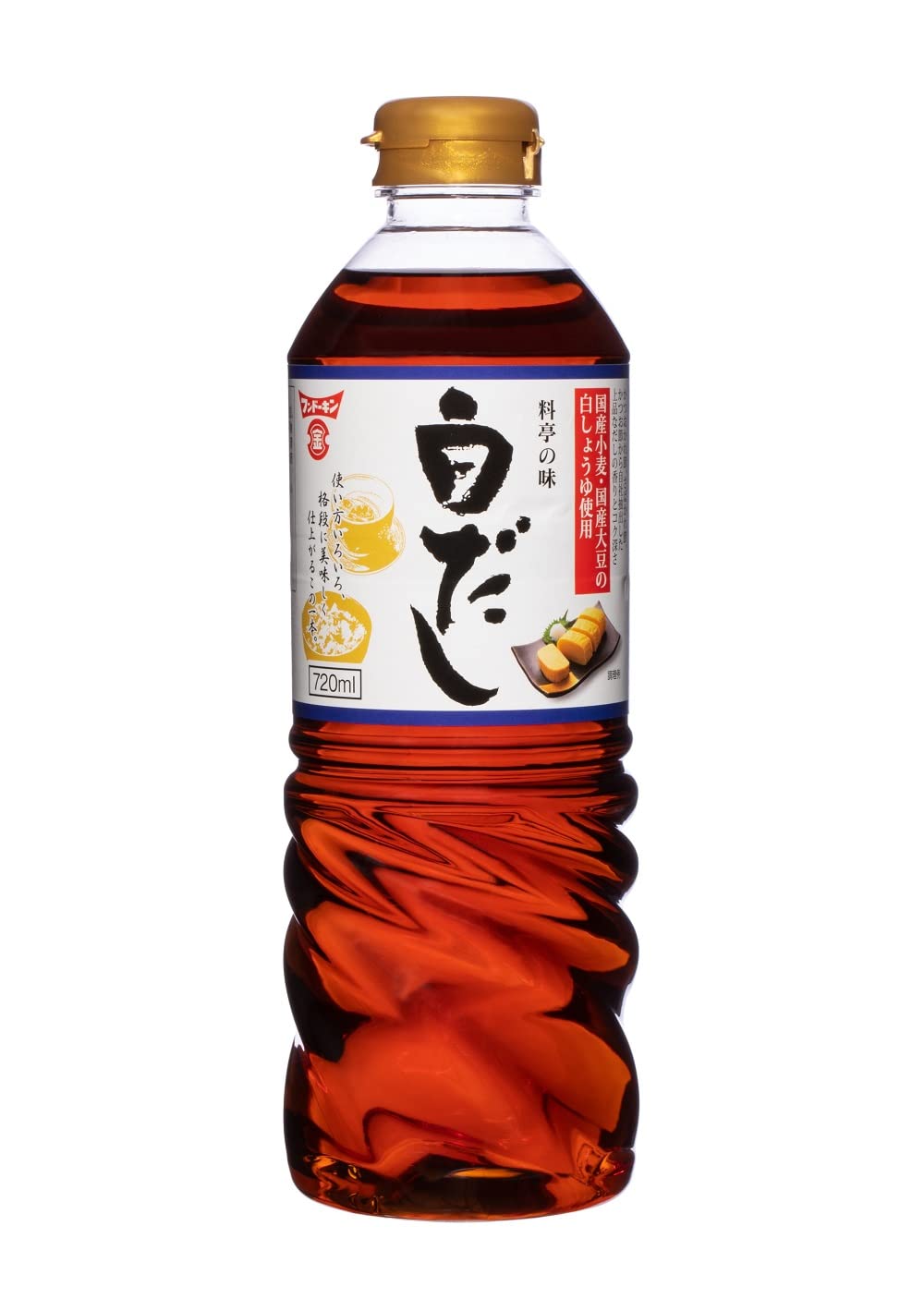 フンドーキン 料亭の味白だし 720ml×3本