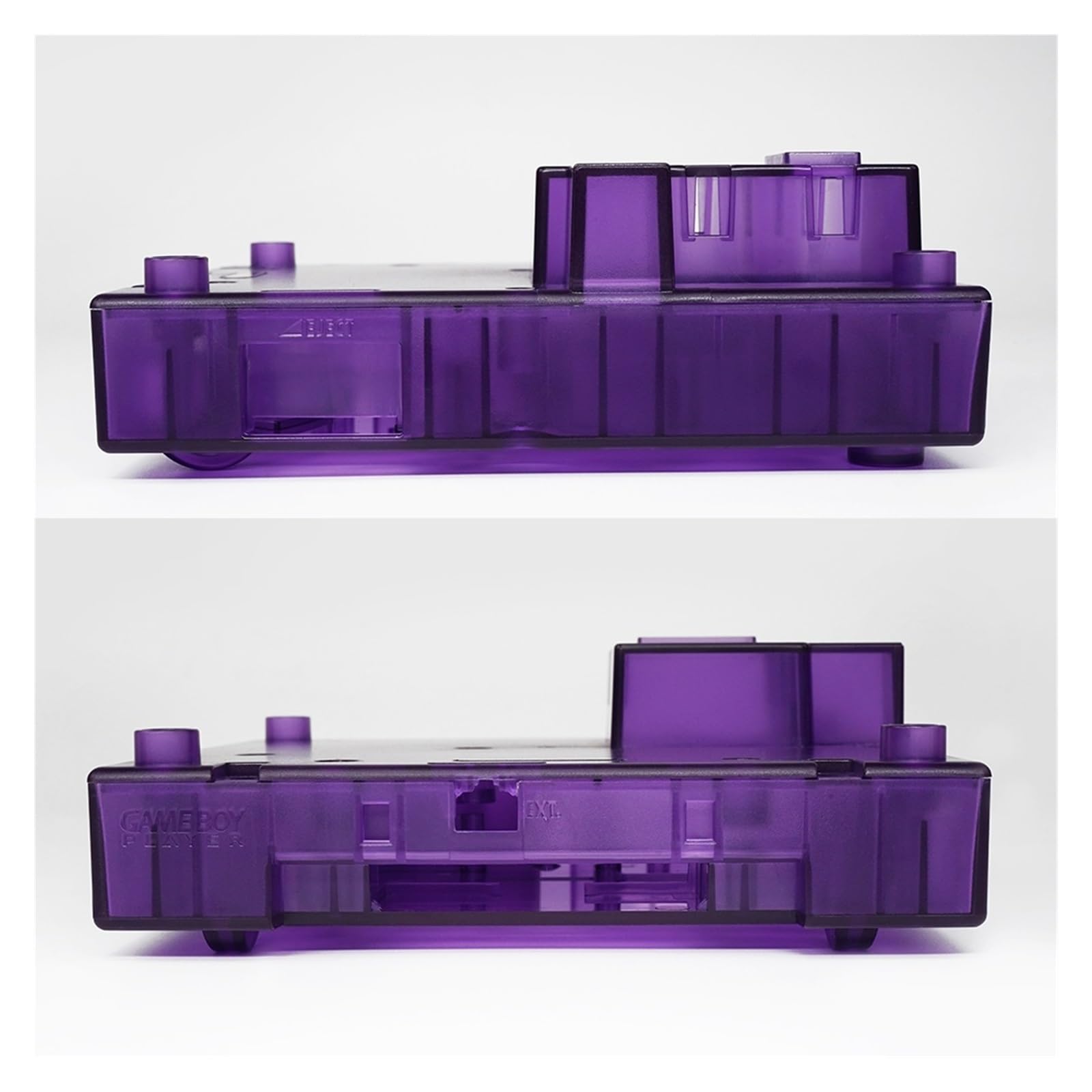 Pięć Kolorów Wymiennej Obudowy Akcesoria Do Konsoli Do Gier - Kompatybilny Z Gamecube Gameboy Player DOL-017 - Kompatybilny Z NGC(Tran Purple)
