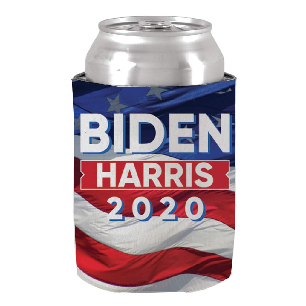 Biden Harris 2020 Can Cooler Set, Full Color, Set of (6)