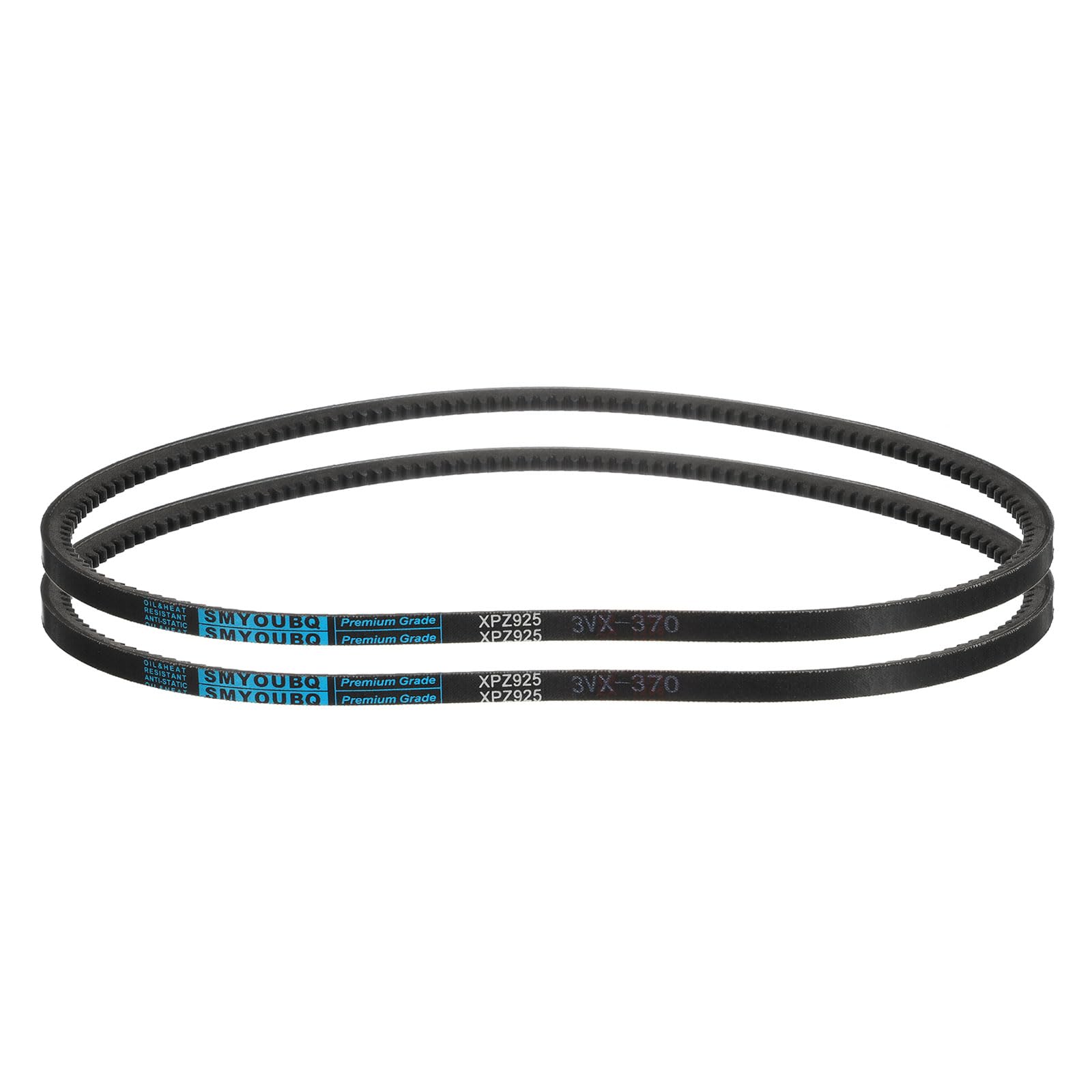 uxcell 2pcs 3VX425 Rubber V-Belt, Raw Edge Cogged Industrial V Belt 42.5" Length x 0.38" Width x 0.32" Thickness — Amazon image 11