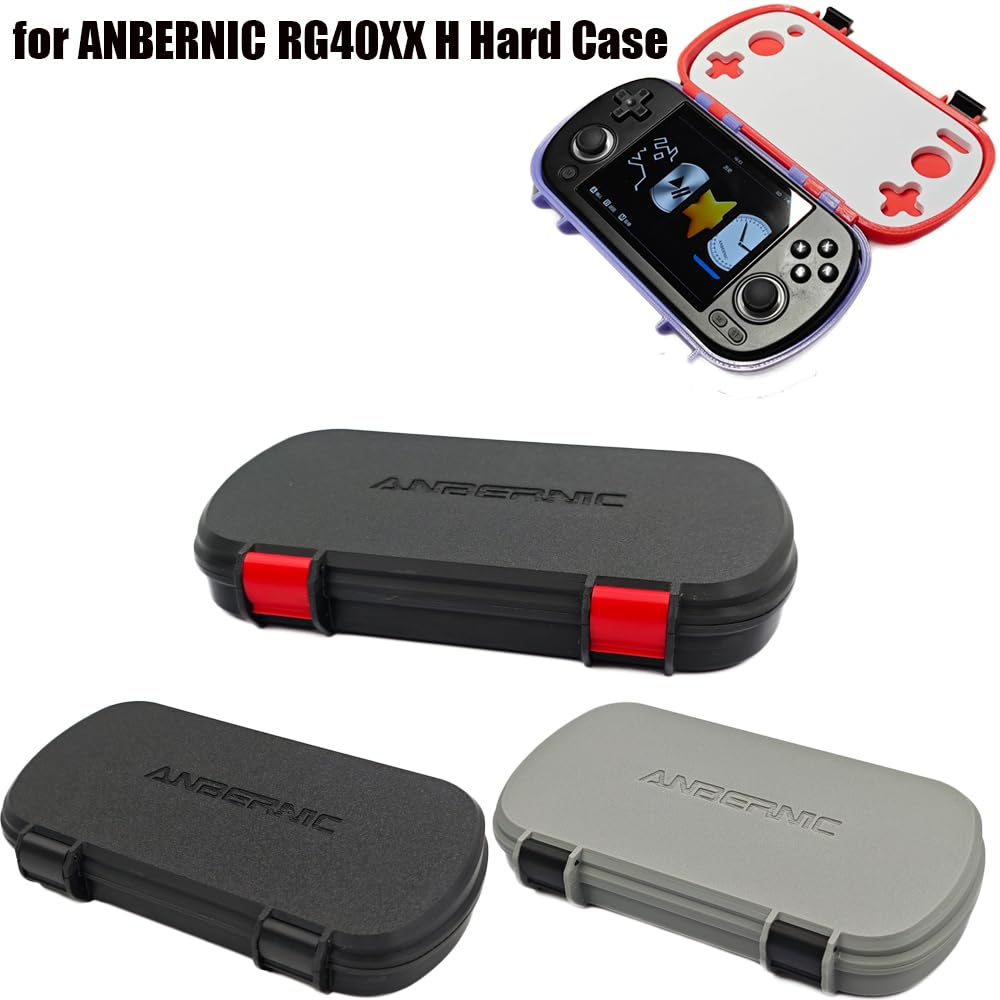 ANBERNIC RG40XX H ポータブルゲーム機 ケースフィルム付【新品】 Amazon | For Anbernic RG40xx H 保護ケース 保護カバー ハンドヘルド
