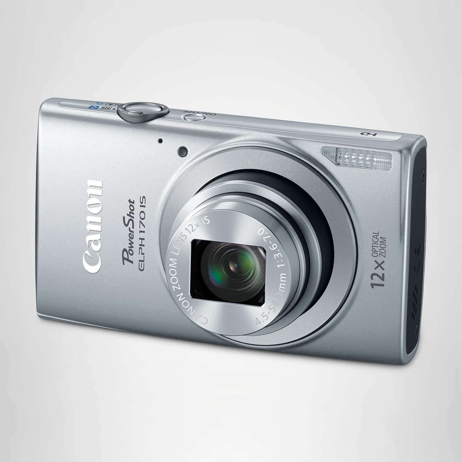 Amazon.com : Canon PowerShot ELPH 170 IS (Silver) : Electronics