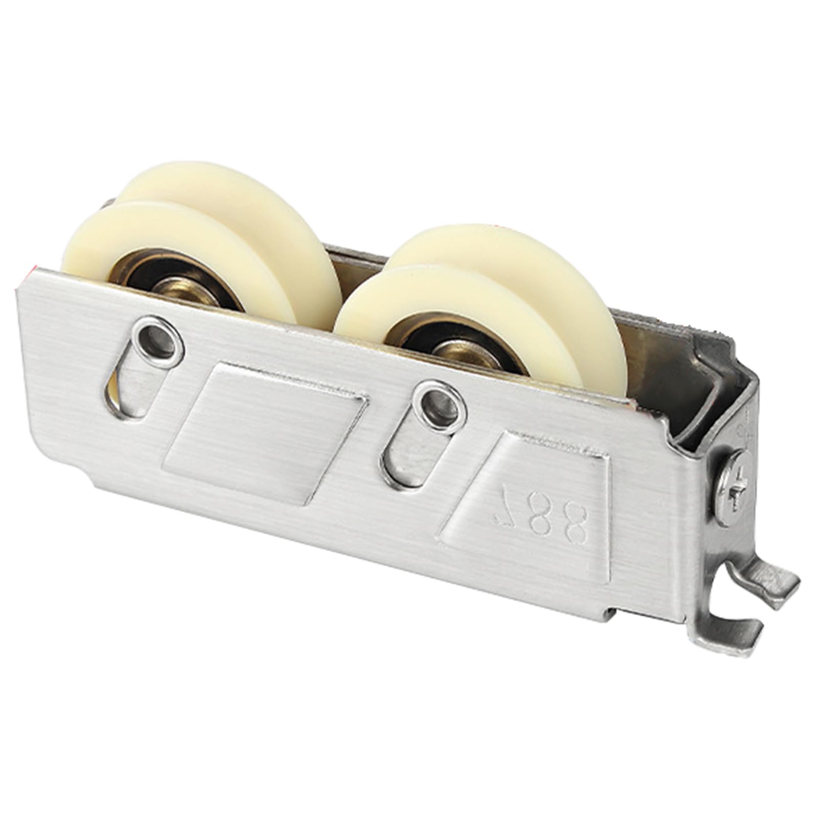 Msioytog Nylon Professional Window Pulley Rollers Slides Window Glides Rollers Metal Pulley Wear Resistant Glides