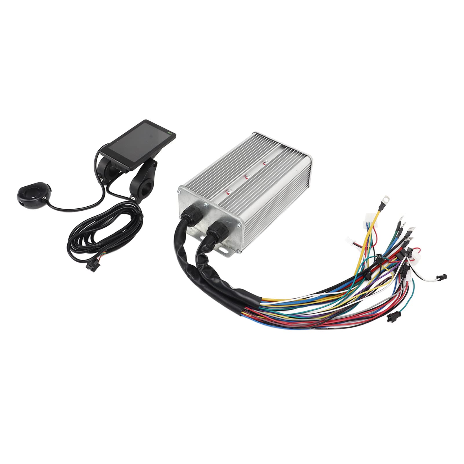 Zestaw do konwersji roweru elektrycznego 48V 60V kontroler do silników 1500W Panel M6C do kierownic 22.5mm rowery elektryczne skutery