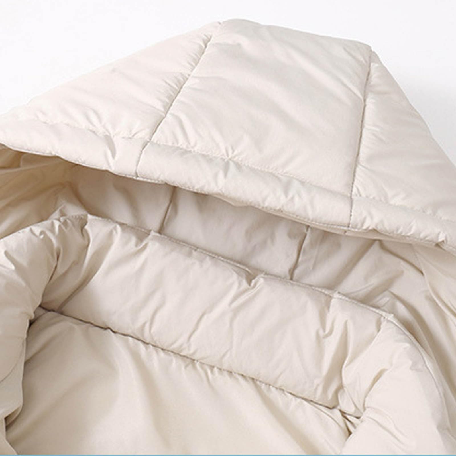 Veste d'hiver chaude et légère pour fille – Manteau thermique matelassé à capuche pour enfants – Vêtement d'extérieur rembourré – Chauffe-corps pour la randonnée et la marche – 4 à 13 ans