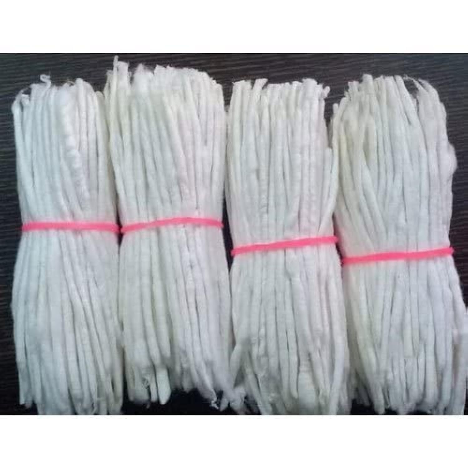 Mèches Coton TOTA Pour Diya - Sans Cire - Brûlure 30 Min - Pour Puja Et Cérémonies - Lot De 100 - Fabriqué En Inde