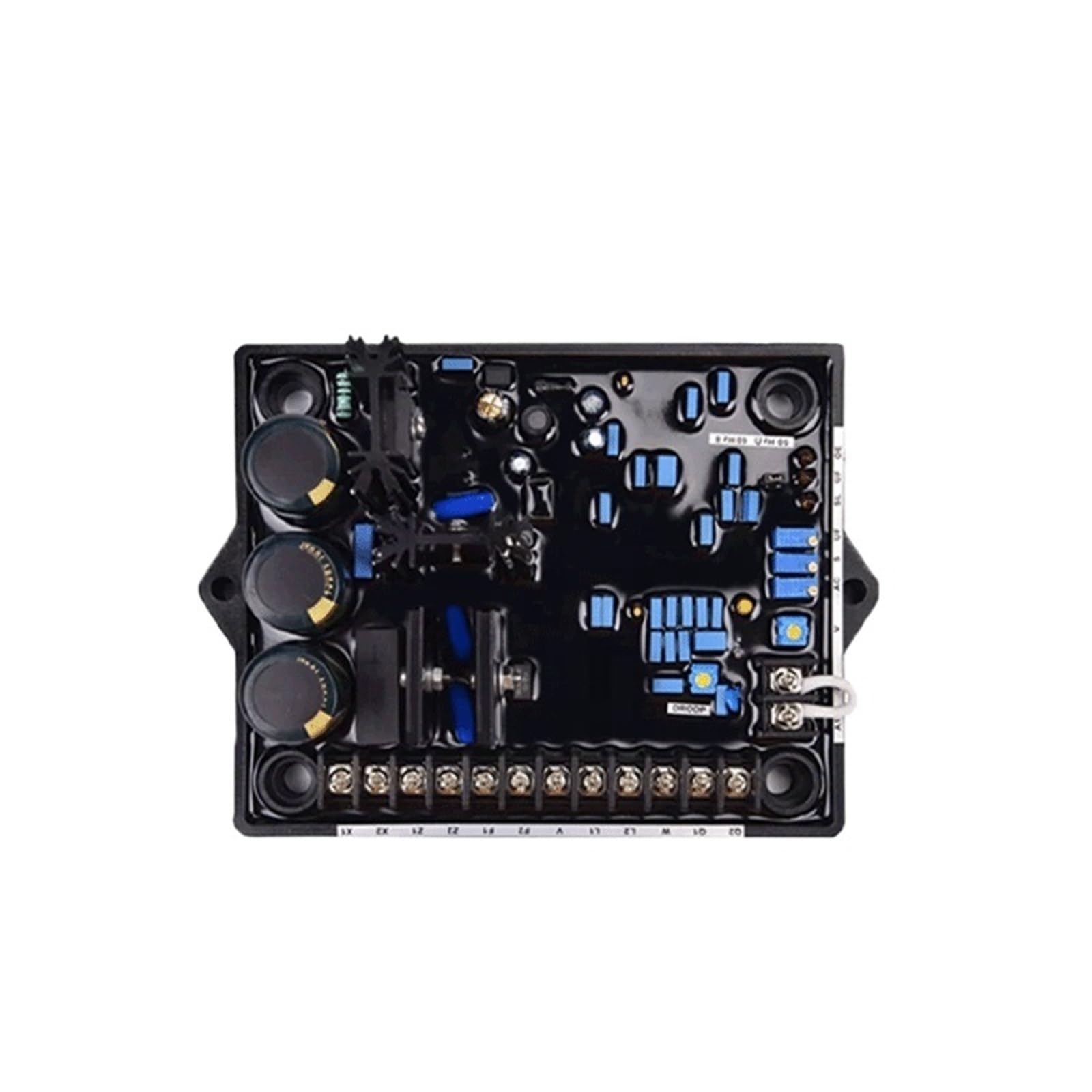 ZXAOMMBEA 1pcs R180 AVR Generator Automatic Voltage Regulator Stabilizer Control Module Brushless Genset Parts