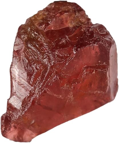 GEMHUB Cristal curativo áspero AAA+Piedra Granate Roja Pequeña 2.45 Ct. Piedra preciosa suelta para envoltura de alambre,, Gema, Granate africano