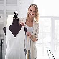 Vista 5 de HKLGorg Vestido de maniquí femenino de 60 a 67 pulgadas, altura ajustable, cuerpo de maniquí de pie con soporte de trípode, maniquíes para mujeres