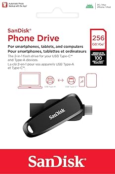Amazon.co.jp: SanDisk Phone Drive 256GB USBフラッシュ