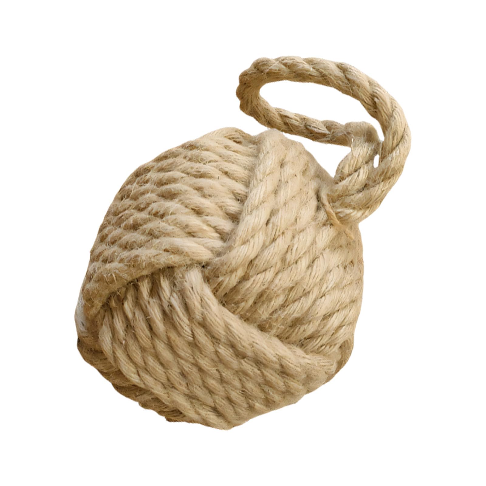 Decorative Square Weighted Door Stop with Rope Knot for Bedroom Decoration Decorative Door Stoppers
