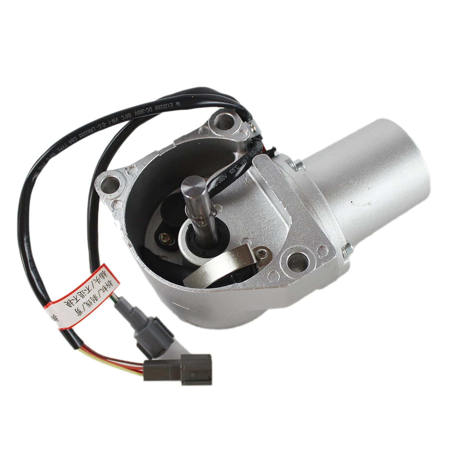 4614911 4360509 KP56RM2G-019 Throttle Motor with 2 Cables for Hitachi Excavator EX200-5 EX220-5 EX300-5 ZAX200 ZAX220 ZAX230 ZAX240 ZX330 Stepper Motor Replacement Parts