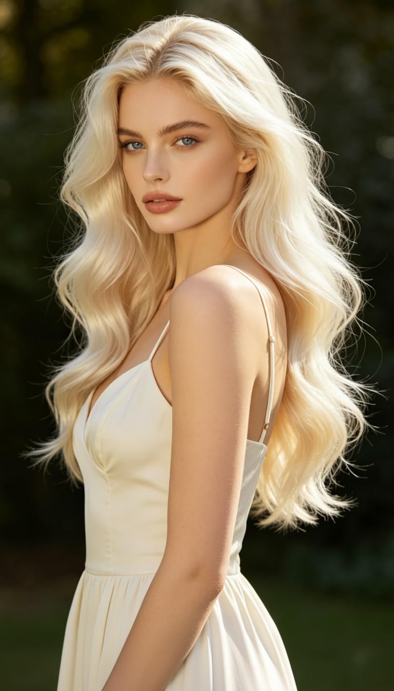 LaaVoo Extensions Echthaar Echt Haar Extension Clip Haarverlängerung Echthaar
