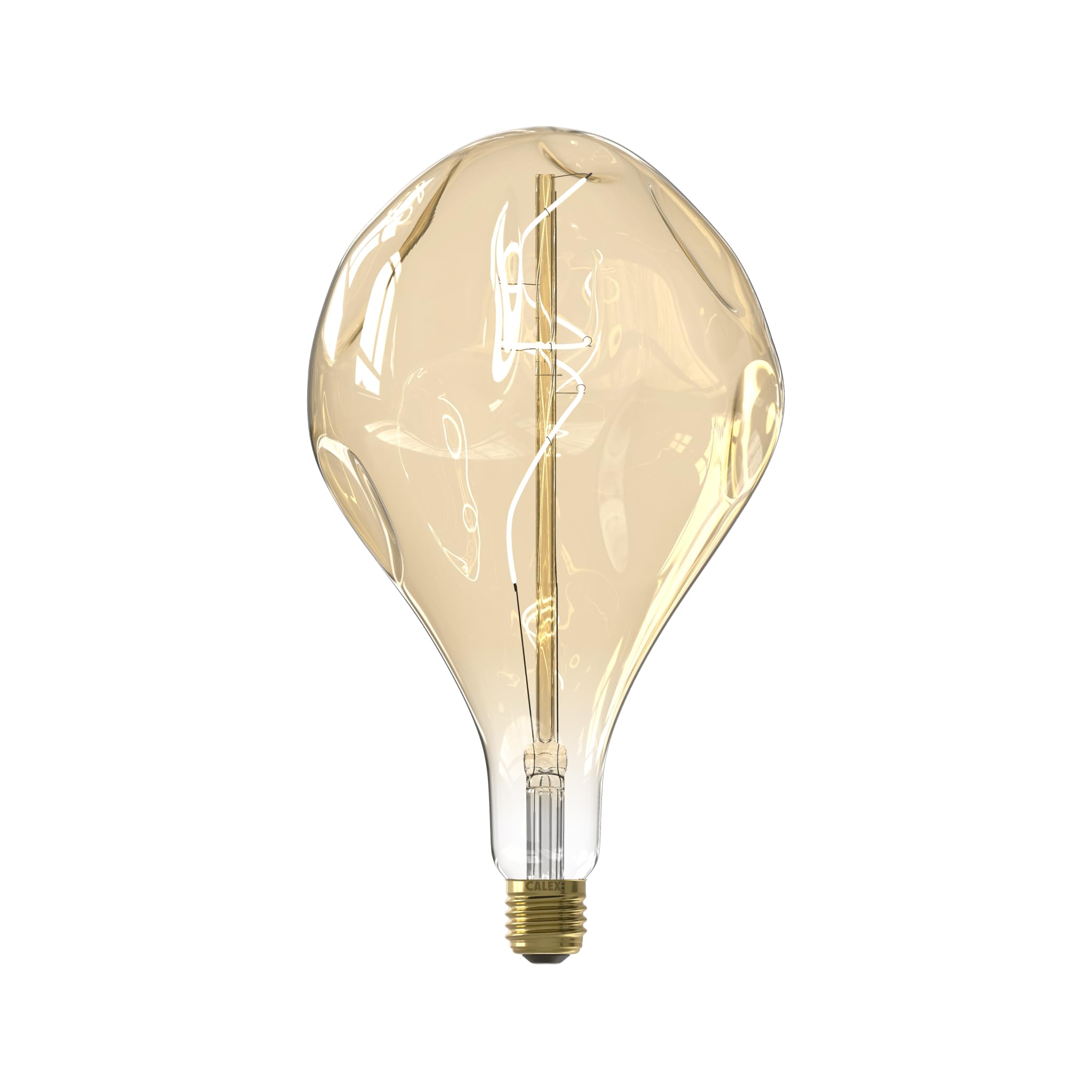 CALEX Smart Glühbirne E27, Mit App und Alexa Sprachsteuerung (6W), Wifi LED Leuchtmittel, Filament Dimmbar, Wlan Lampe Warmweiß