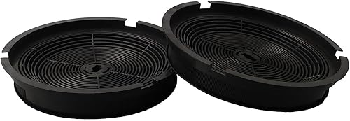 Miniatura 6 de Filtro redondo de carbón activo para campanas de escape de cocina 1015427 Campana extractora carbón activado 7.480 in redondo (paquete de 2)
