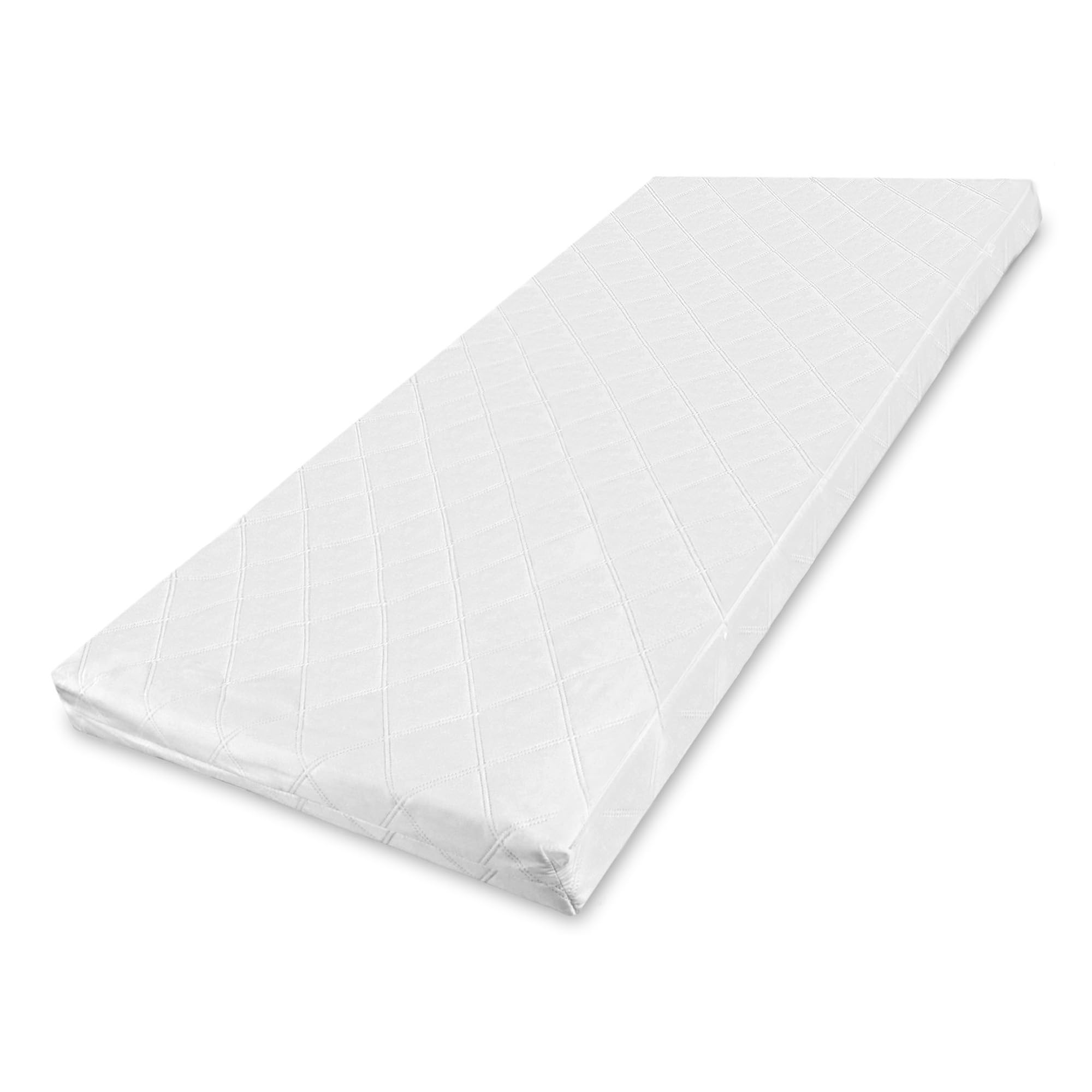 Bezug für Babymatratze Reisebett Matratze 120 x 60 x 9 cm Reisematratze für Babybett Schaumstoffmatratze Kindermatratze Zertifikat Oeko-Tex