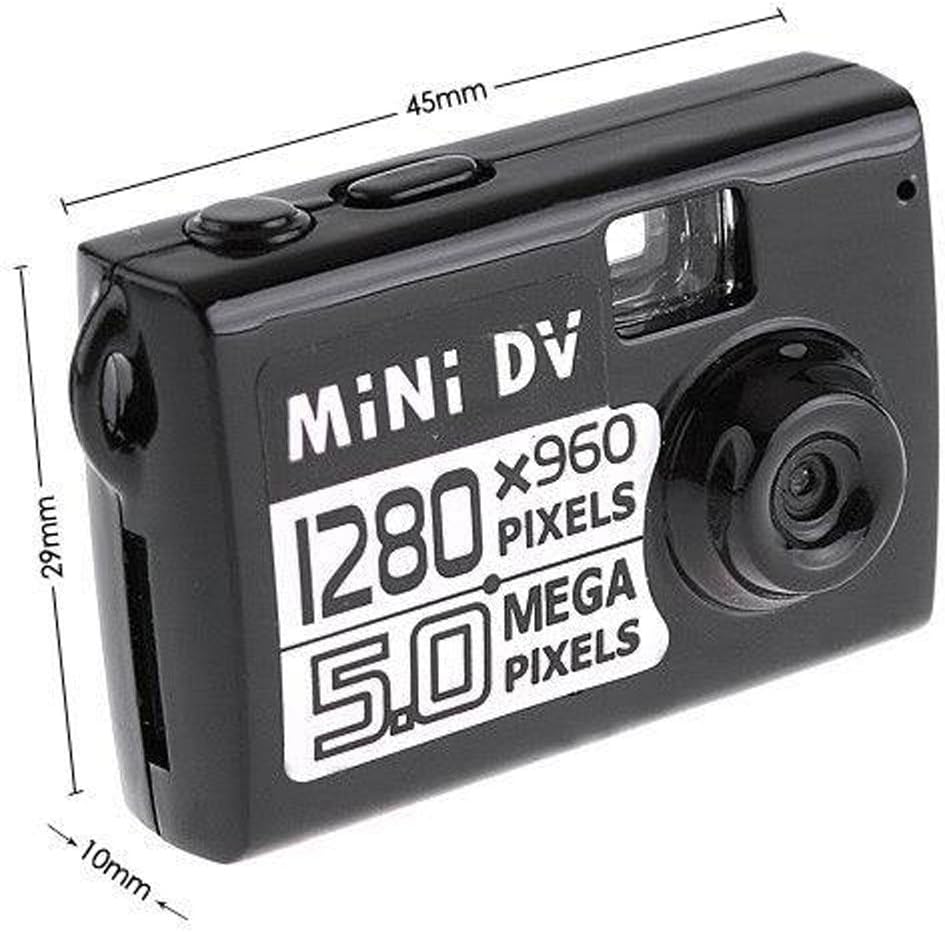 5MP Mini 5mp Worlds Smallest Hd Digital Video Camera Spy Camera Video Recorder Hidden Cam DV DVR with 1280 X 960 Resolution