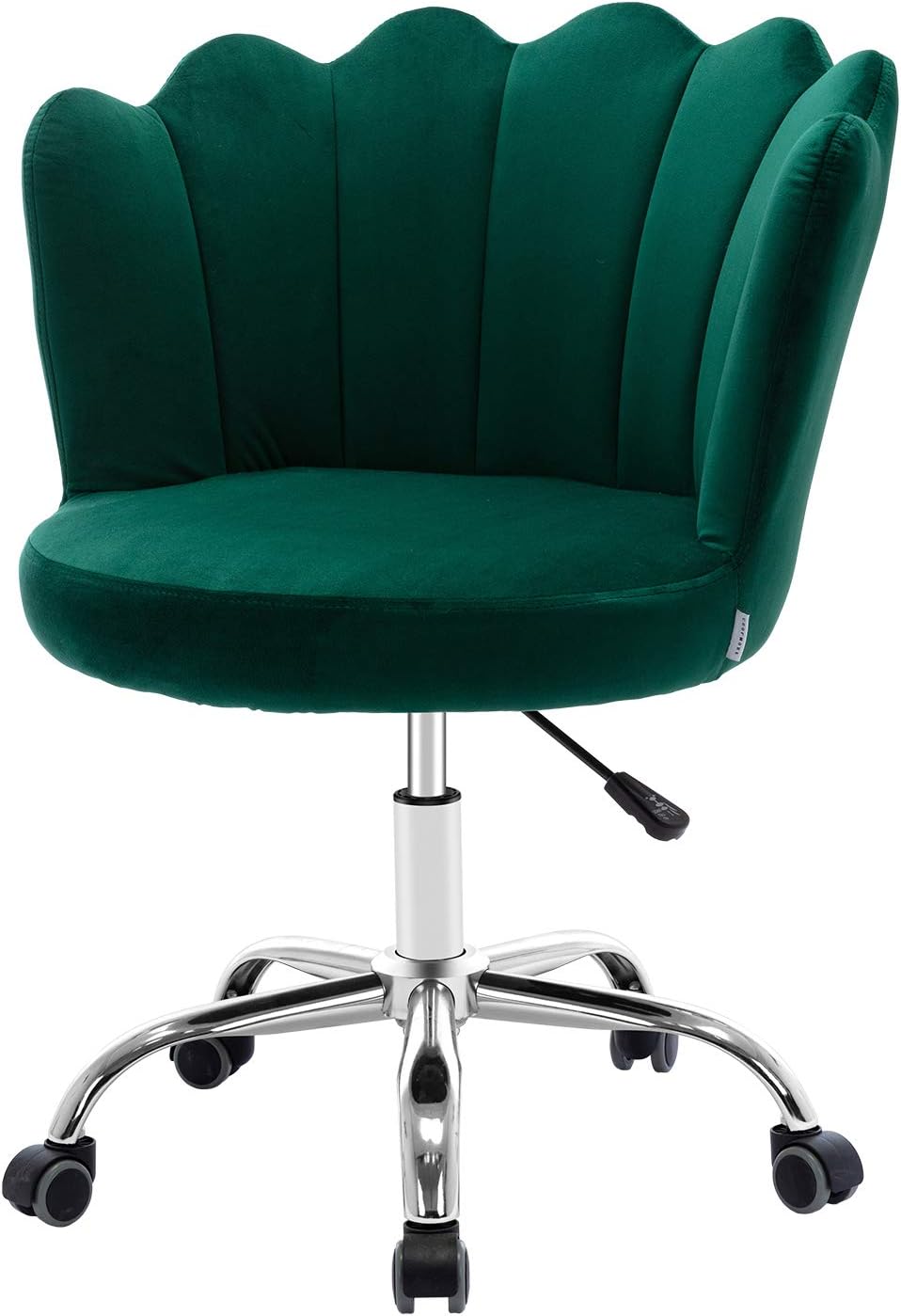 SSLine Velvet Desk Chair, Elegant Upholstered Desk Chair