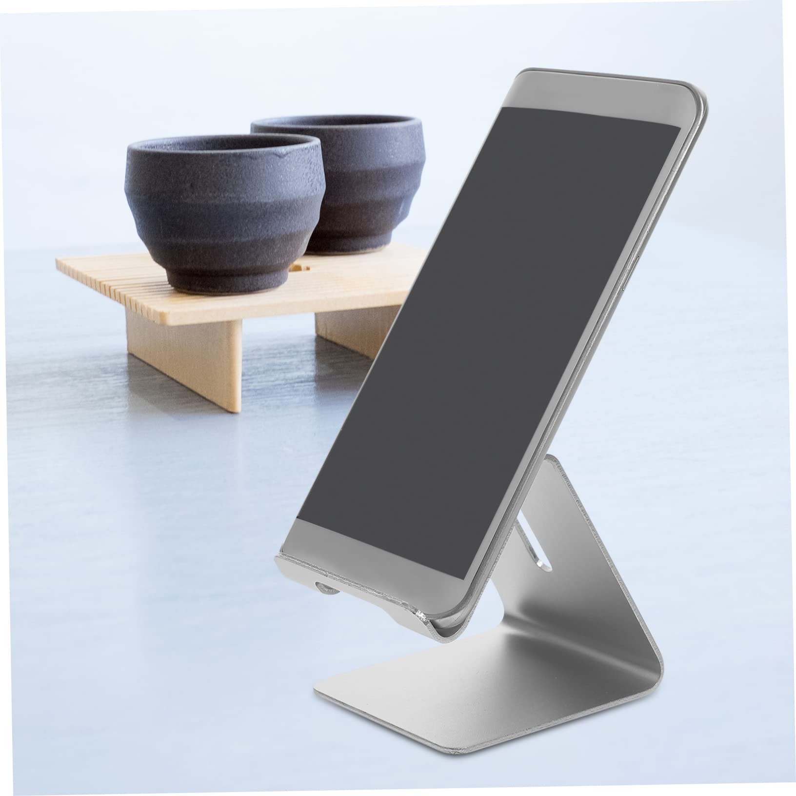 Artibetter 6pezzi Supporto Per Telefono Da Scrivania Lega Di Alluminio Di Design Stabile e Resistente Per Ufficio e Casa Compatibile Con Smartphone e Tablet