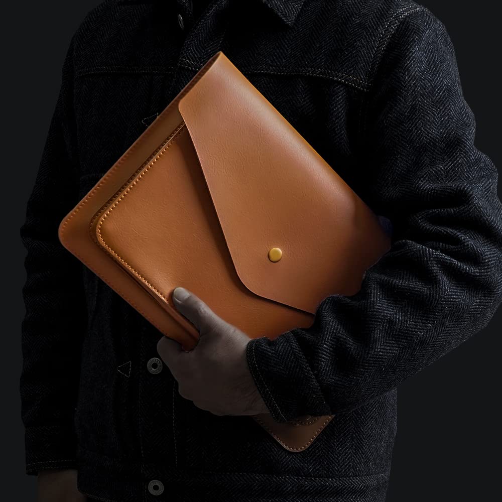 Funda de piel para portátil