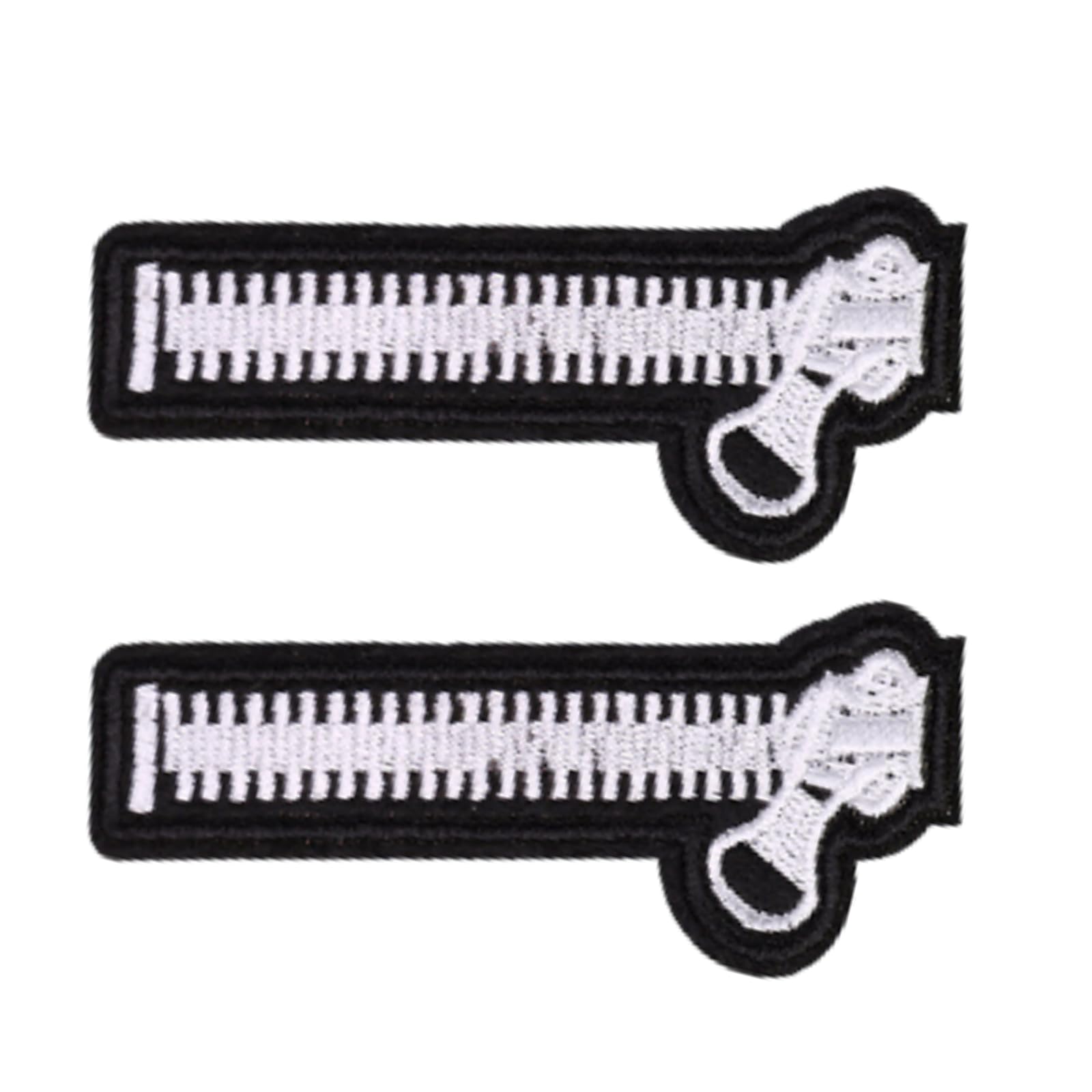 Patch Embroidery Patch Iron Adhesive Fastener Chuck Applique Iron Patch Craft Patch Decor Custom [Size S 2 Pieces]