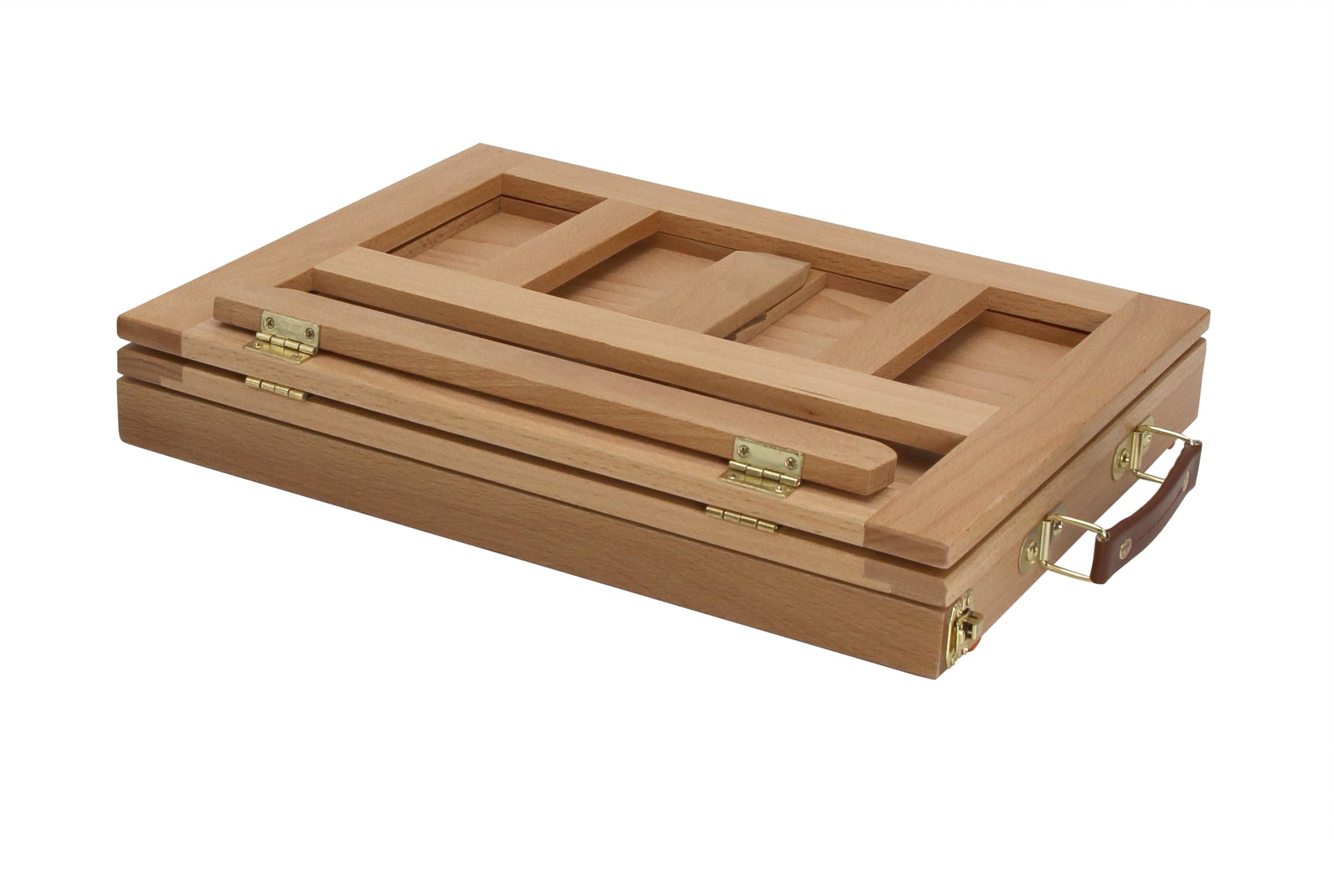Paintersisters Chevalet De Valise Portable Avec Tiroir – Grand Chevalet En Bois De Hêtre Durable De 186 Cm Pour Artistes, Palette En Bois De Hêtre Durable