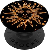 Vista 1 de Neil deGrasse Tyson Sun Ilustration PopSockets - Soporte para teléfonos inteligentes y tabletas PopSockets PopGrip: agarre intercambiable